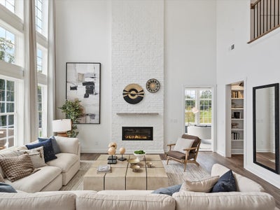 Family Room. New Home in Charlotte, NC