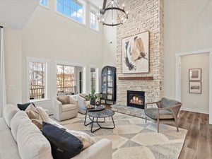 Family Room. Charlotte, NC New Homes