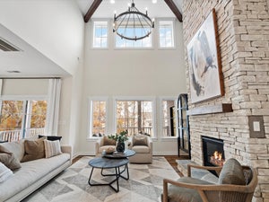 Family Room. Saybrooke at Lake Wylie New Homes in Charlotte, NC