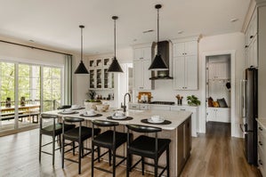 Garden Kitchen. Norwood, NC New Homes