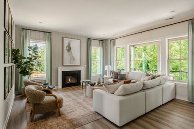 Family Room. Huntersville, NC New Home