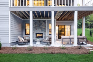 Patio. Belmont, NC New Homes