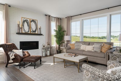 Family Room. Parker New Home Floor Plan