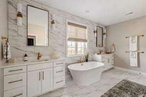 Tranquility Bathroom. Spring Creek Farm New Homes in Mechanicsburg, PA