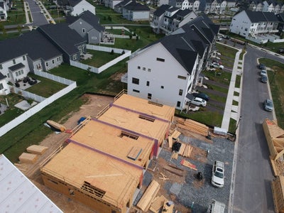Townhome Progress. New Home in Frederick, MD