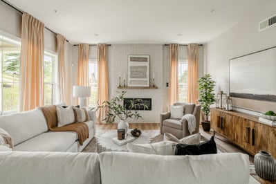 Family Room. Covington Home with 4 Bedrooms