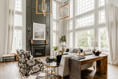 Family Room. 4,369sf New Home in Frederick, MD