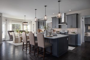 Classic Kitchen & Breakfast Area. London Croft New Homes in Annville, PA