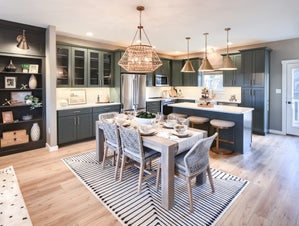 Classic Kitchen and Dining Area. Devon Creek Terraces New Homes in Lancaster, PA