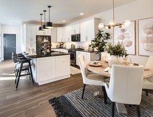 Dining Room and Classic Kitchen. New Homes in Lancaster, PA