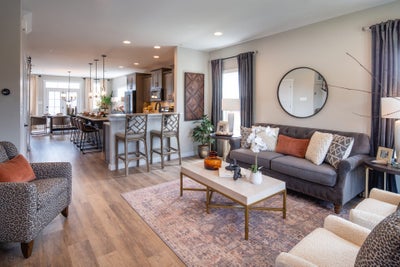 Family Room. Belmont Home with 3 Bedrooms