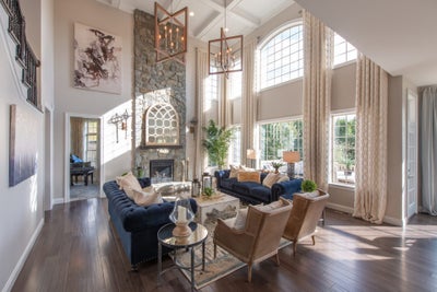 Family Room. 5br New Home in Woodstock, MD