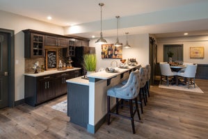 Basement Cafe. Woodstock, MD New Homes