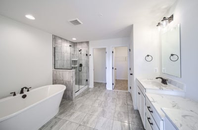 Serenity Bath. Cumberland New Home Floor Plan