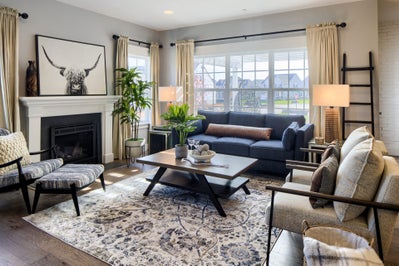 Family Room. New Home in Frederick, MD