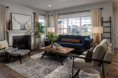 Family Room. Wyndham New Home Floor Plan