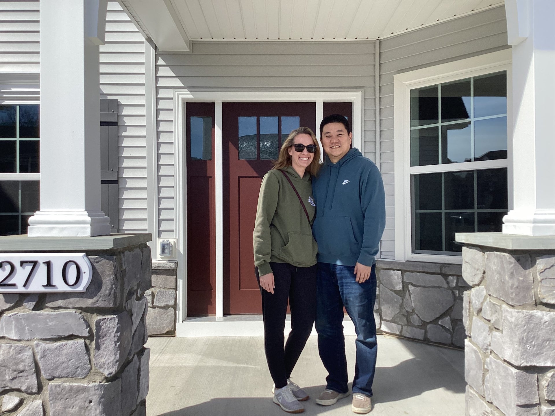 Built a Hawthorne Manor at Kellerton in Frederick, MD Amy P.