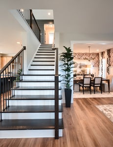 Stairs and Foyer. West Grove, PA New Home