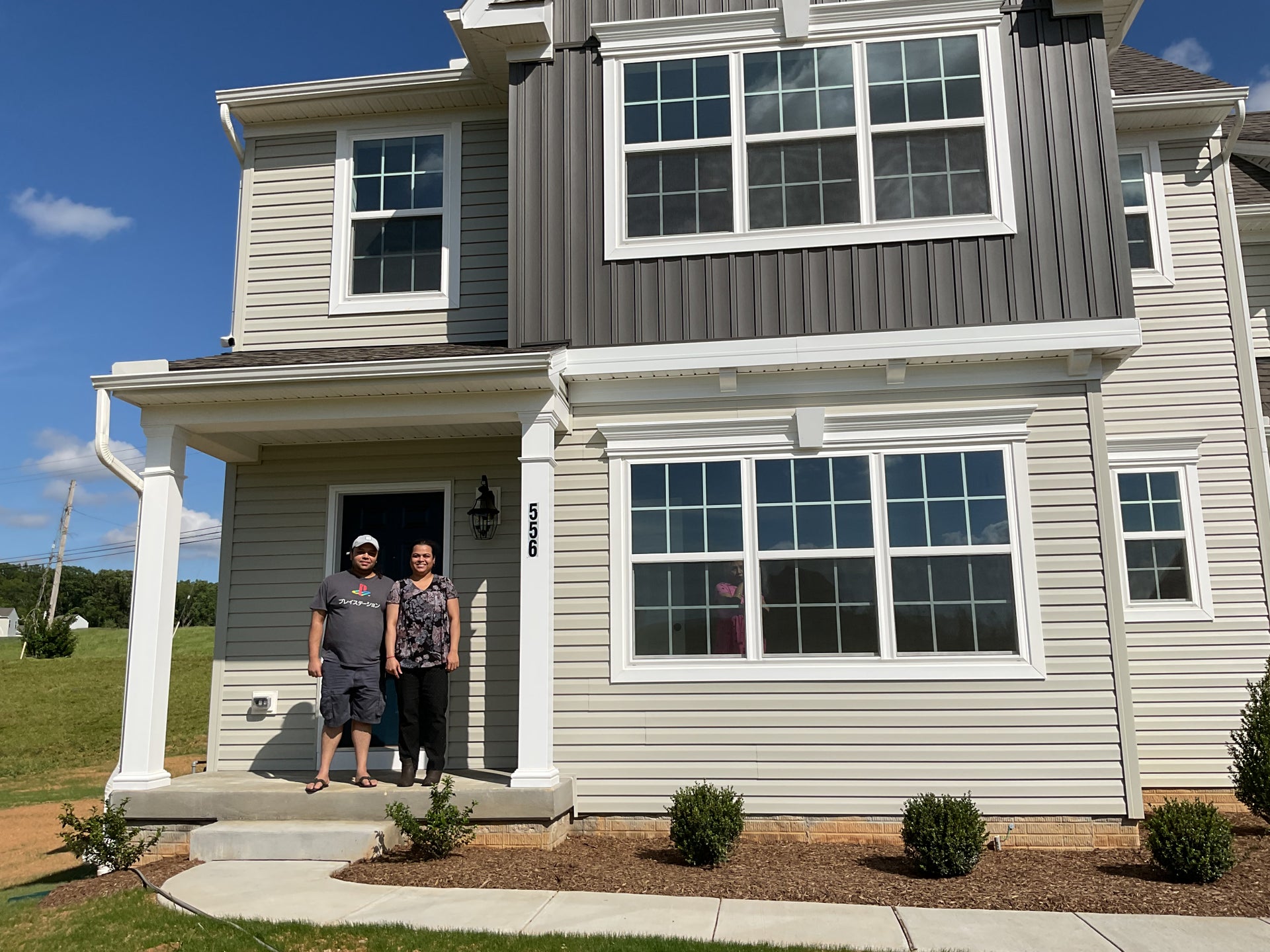 Built a Sebastian Traditional at Meadows at Legacy Farms in Westminster, MD. Mausham P.