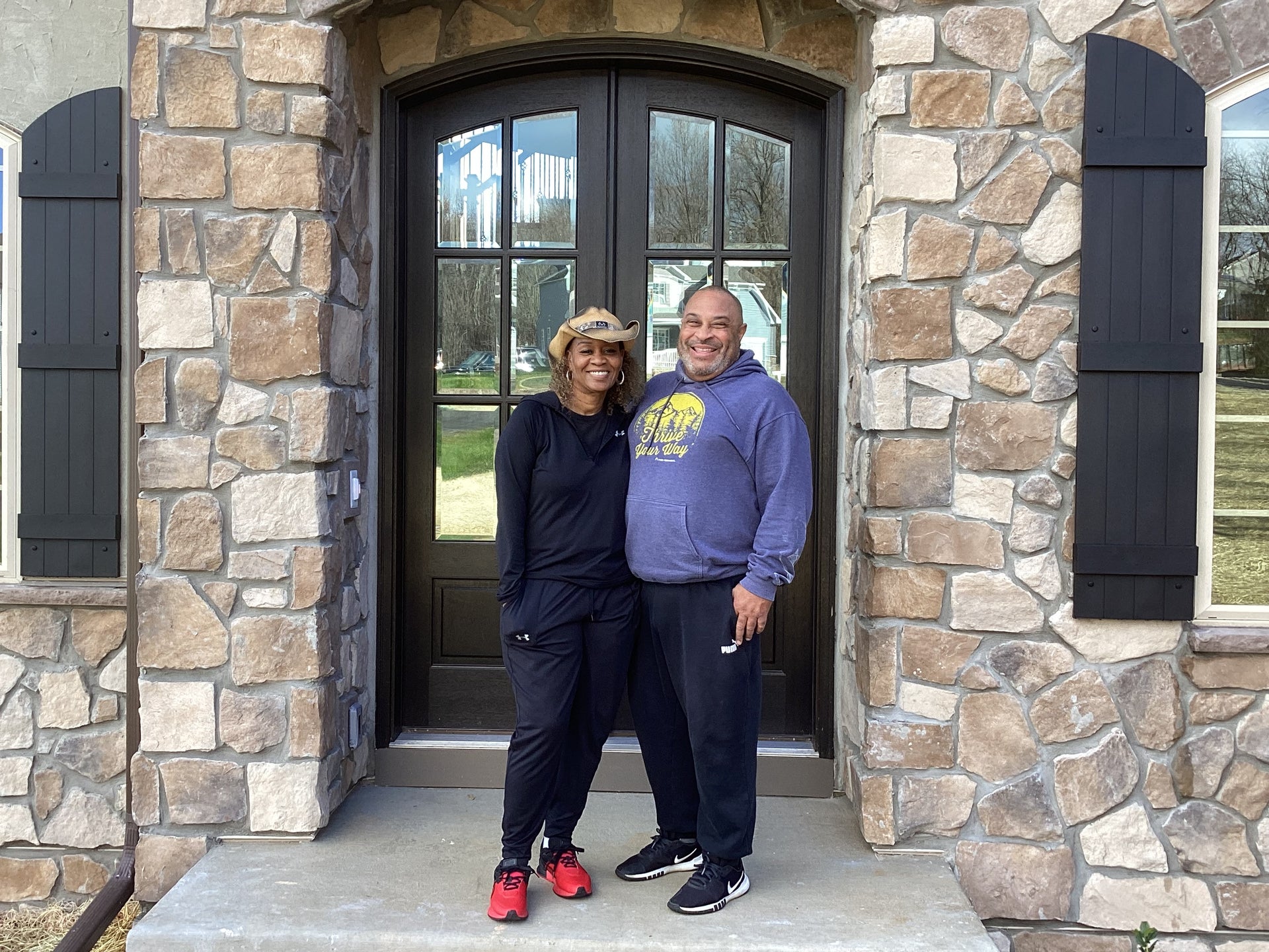 Built a Devonshire Manor at Overlook at Seneca Creek in Gaithersburg, MD Darryl and Anita W.