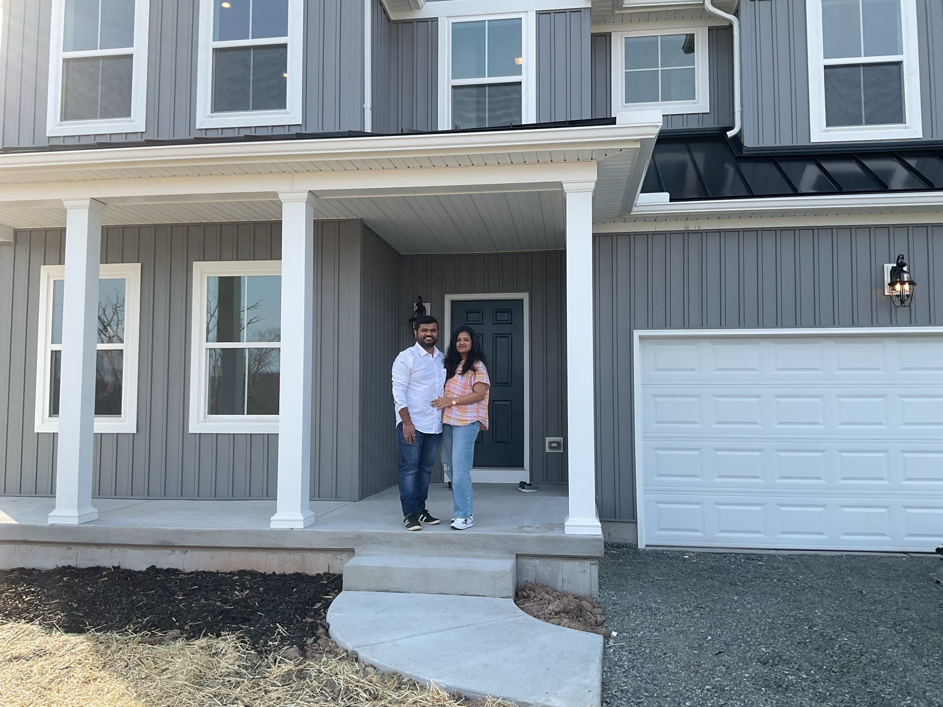 Built a Covington at Retreat at Boyertown Farms in Gilbertsville, PA Amrutha S.