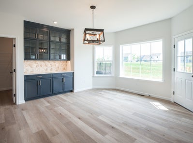 Breakfast Area. Gilbertsville, PA New Home