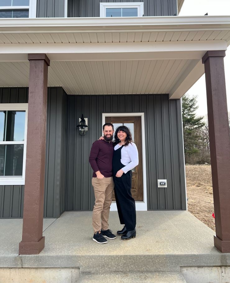 Built a Sebastian Farmhouse at Sanctuary at Lititz Grove in Lititz, PA Jared & Megan A.