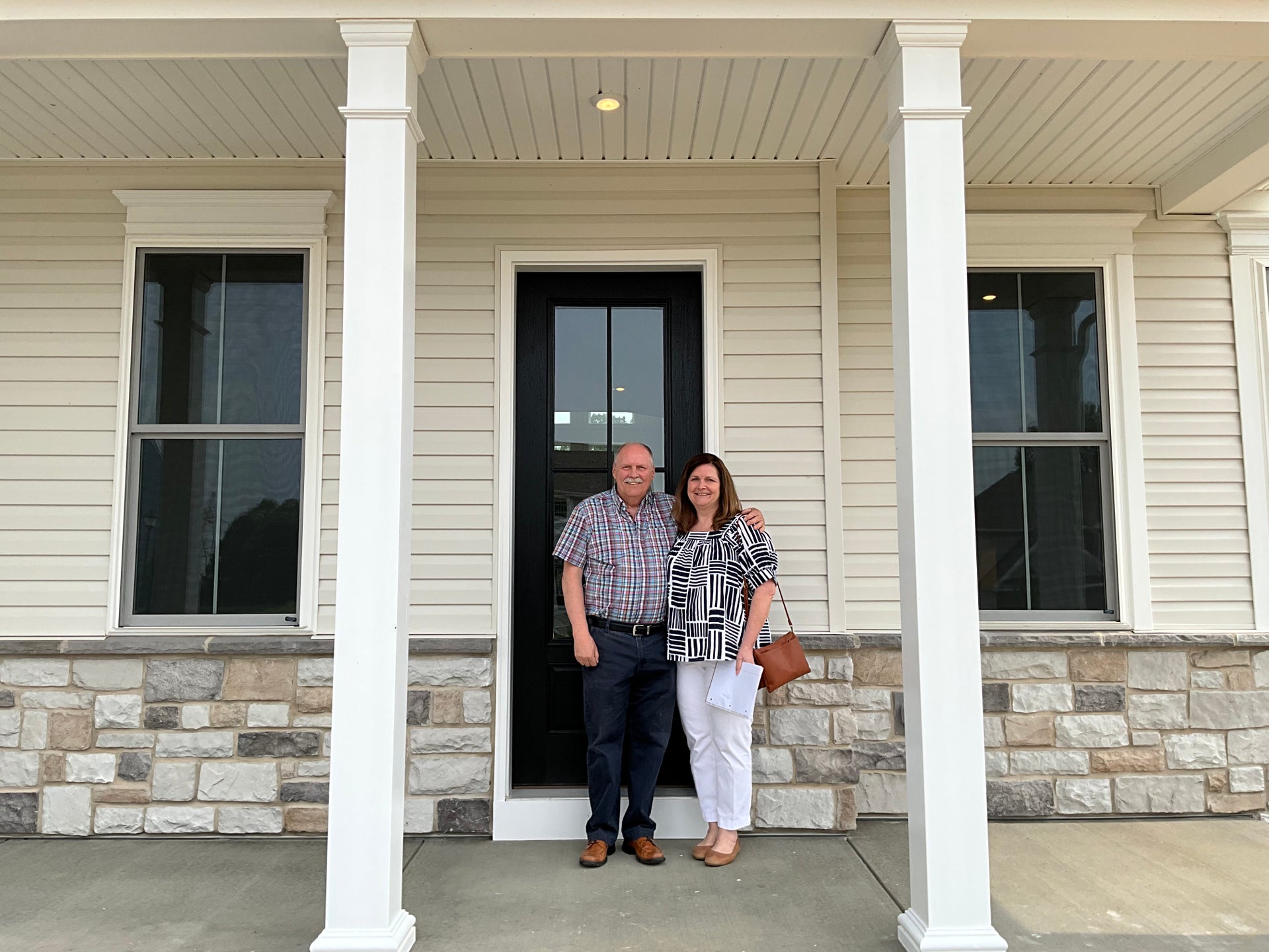 Built a Nottingham Traditional at Sanctuary at Lititz Grove in Lititz, PA. Evelyn P.