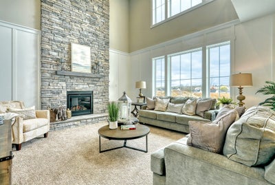 Family Room. Milton New Home Floor Plan