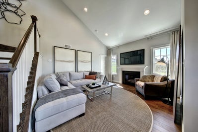 Family Room. Andrews Home with 3 Bedrooms