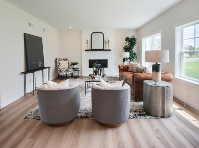 Family Room. Lancaster, PA New Home