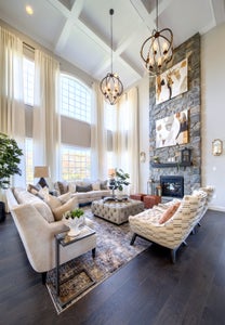 Family Room. Newtown Square, PA New Homes
