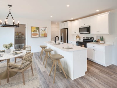 Standard Kitchen W/Upgrades and Dining Area. 309 Boxwood Drive, Windsor, PA