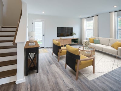 Family Room. Windsor, PA New Home