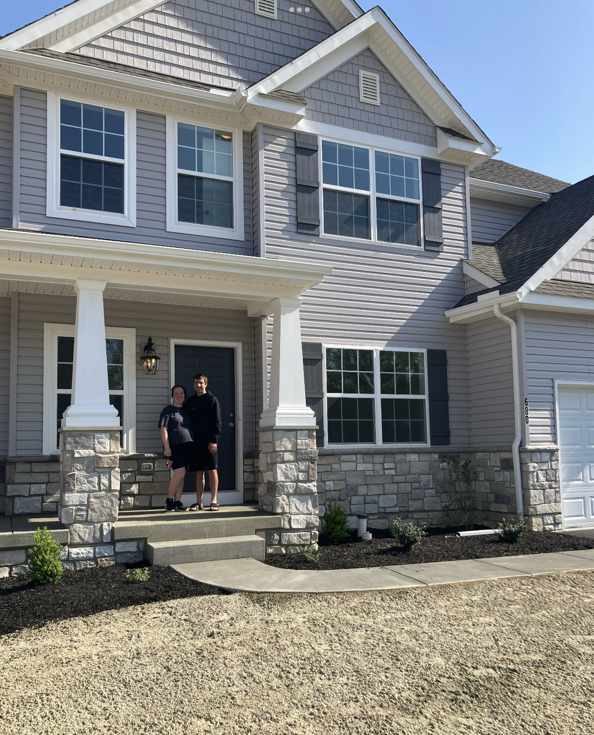 Built a Parker Heritage at Enclave at Independence Ridge in Lancaster, PA Bri W.